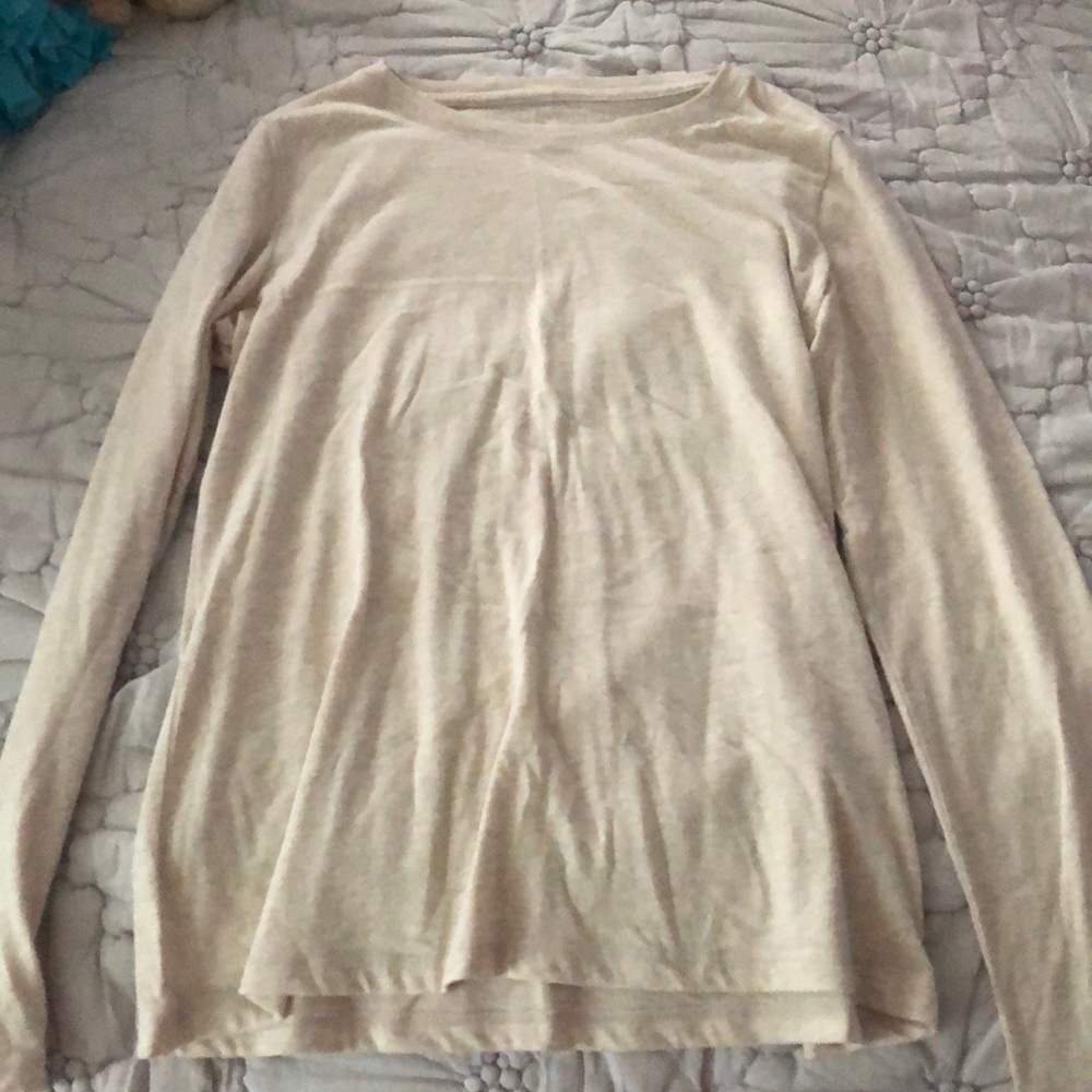cute soft long sleeve crew neck
